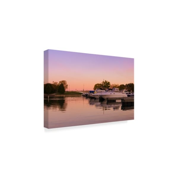 Njr Photos 'Violet Harbor' Canvas Art,30x47